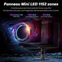 HKC G27M7Pro 27" Mini LED IPS Gaming Screen, UHD 160Hz/FHD 320Hz, 1ms DIC,HDR1400,98% DCI-P3,Adaptive Sync,USB-C 90W,2×HDMI 2.1,DP 1.4,Height Adjustable Bracket,VESA 100×100 - 2