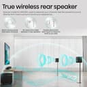 Hisense AX5125H 5.1.2 Channel 500W Dolby Atmos Soundbar with Wireless Subwoofer& Up Firing Speakers& Turly Wireless Rear Speakers - 9