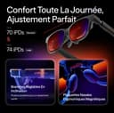 VITURE Lunettes XR Luma Pro — Écran Ultra Net de 152” en 1200p 120Hz, FOV 52°, Film Électrochrome, Harman Audio, Compatibles avec iPhone 17/16/15, Android, Mac, PC, Steam Deck, Switch 2 – Standard - 5