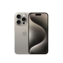 Apple iPhone 15 Pro (128 GB) - Natural Titanium (Renewed) - 1
