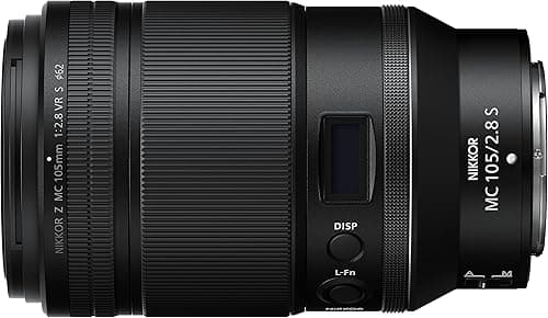 Objectif NIKKOR Z MACRO 105mm f/2.8 VR S pour hybride NIKON Z