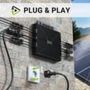LIONSHEE Micro Onduleur 2000W, Micro Onduleur Solaire Balcon avec WiFi, Onduleur avec Câble CA de 5 Mètres, Inversor photovoltaïque MPPT, IP67 - 8