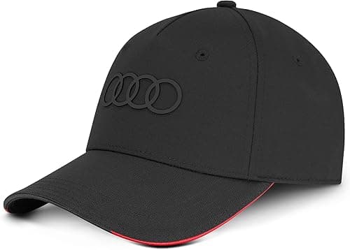 Audi 3132402630 Baseball Cap with Logo Black, Black, One Size
