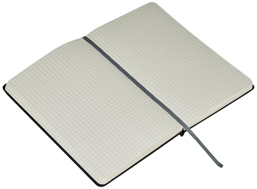 Amazon Basics Classic Notebook, A5, Squared, Black - 3