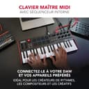 Akai Professional MPK Mini Plus - Clavier MIDI USB à 37 Touches avec Huit Pads MPC, Molettes, Logiciel de Production et Native Instruments Sound Package - 3