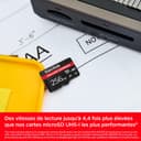 SanDisk microSD Express Card 256GB - Works with Nintendo Switch™ 2 (Up to 880MB/s Read, Up to 650MB/s Write, 210MB/s Sustained Write, SanDisk QuickFlow Technology, ThermAdapt, UHS-I, U3, C10) - 3