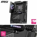 MSI MPG Z890 CARBON WIFI Motherboard, ATX - Supports Intel Core Ultra Processors (Series 2), LGA 1851-110A SPS VRM, DDR5 Memory Boost 9200+ MT/s (OC), PCIe 5.0 x16 & 4.0 x16, M.2 Gen5, Wi-Fi 7, 5G L - 3