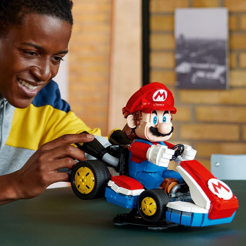 LEGO Mario Kart - Mario Et Kart Standard - Figurine Collector De Personnage Nintendo - Maquette De Voiture à Construire pour Fans De Jeux Vidéo - Cadeau pour Adulte 72037 - 8
