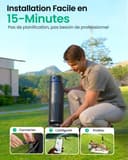 Aiper IrriSense 2 Système d’Irrigation Intelligent, Arrosage Multi-Zones avec Contrôle par Application, Programmation Intelligente et Capteur de Pluie pour Pelouses jusqu’à 446 m² - 8