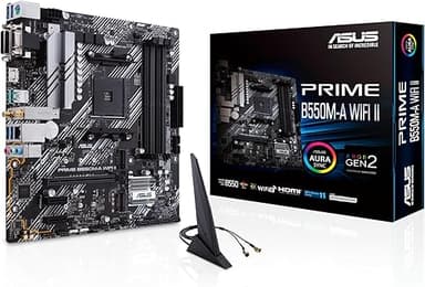 ASUS Prime B550M-A WI-FI II – Carte mère AMD B550 Ryzen A…