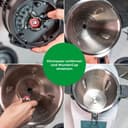 Wundermix - WunderCap® cache-lame pour robot de cuisine Monsieur Cuisine (Connect, Trend, Smart) • Accessoire révolutionnaire pour cuisson sans lame • Accessoire Wundermix - 4