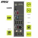 MSI MAG B850 TOMAHAWK MAX WIFI Motherboard, ATX - Supports AMD Ryzen 9000/8000 / 7000 Processors, AM5-80A SPS VRM, DDR5 Memory Boost 8400+ MT/s (OC), PCIe 5.0 x16, M.2 Gen5, Wi-Fi 7, 5G LAN - 6