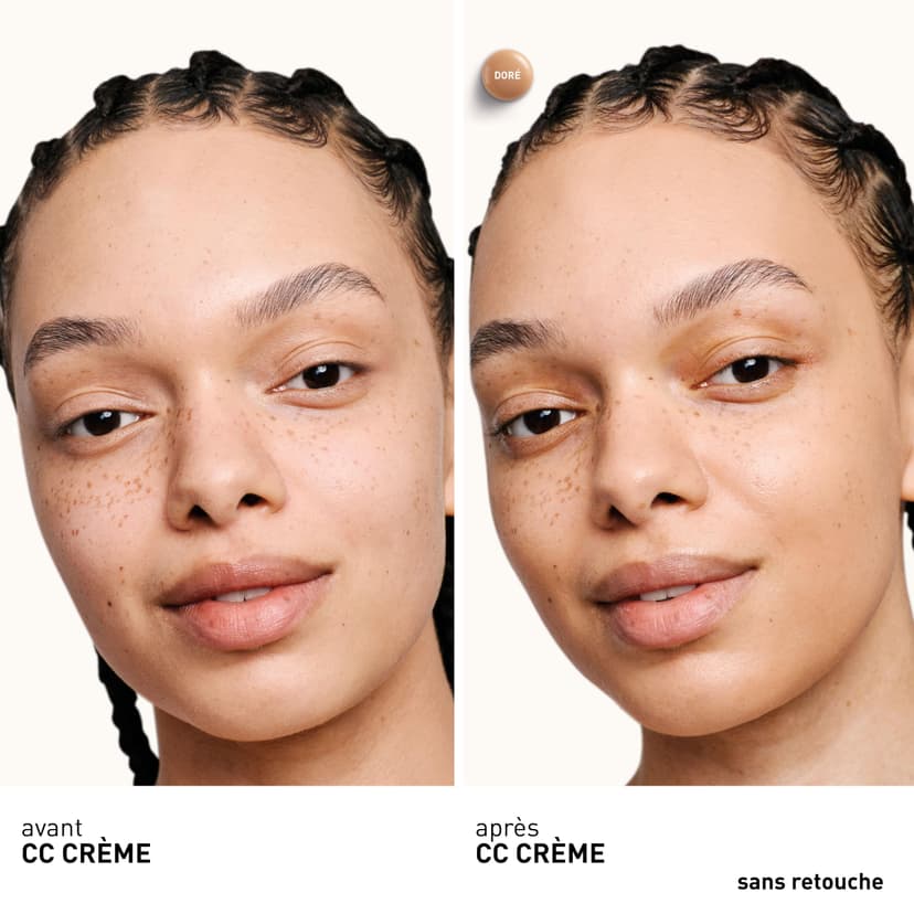 Erborian - CC Cream with Centella Asiatica- Color Correcting Cream with Healthy Glow Effect - Natural and Luminous Finish - Long-Lasting Hydration - Korean Cosmetic Care - Doré 15 ml - 3