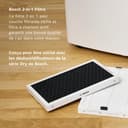 Bosch Original Filtres de rechange pour déshumidificateurs - Haute efficacité, Facile à installer et Durable - Paquet de 2 - 2