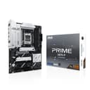 ASUS PRIME X870-P AMD ATX motherboard, 14-2-1(80A) power stages, PCIe 5.0 x16 slot with full support for next-gen graphics cards, four M.2 slots, DDR5 slots, PCIe Slot Q-Release - 1