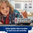 LEGO ǀ Marvel Spider-Man vs. Doc Ock Subway Train Scene - Play & Display Toy with 4 Minifigures - Collectible Super Hero Gift for 9+ Year Old Boys & Movie Fans - 76321 - 2