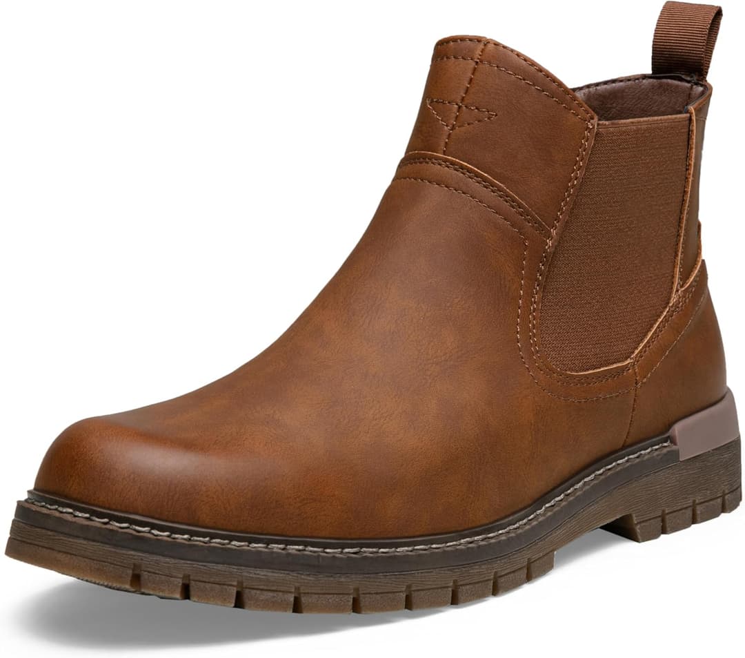 VOSTEY Chelsea Bottines d'hiver imperméables et antidérap…