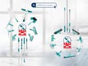 Leifheit Profi Compact Wringer Set, XL 42cm Flat Mop Head, 3-part Handle, Easy Wringing System, Turquoise - 7