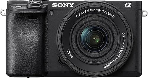 Sony Alpha 6400 | Appareil Photo Numérique Hybride APS-C avec 16-50mm Objectif (24, 2 MP, AF en 0.02s, Suivi des Yeux, 4K HLG, Ecran Selfie Vlogging)