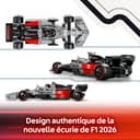 LEGO Speed Champions Audi Revolut F1 Team R26 Race Car Toy - Model Kit w/Collectible Driver Minifigure - Birthday Gift for 10+ Year Old Boys and Teenage Motorsport Fans - 77259 - 4