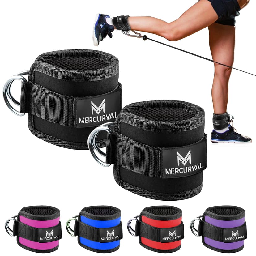 MERCURYAL 2 Sangle Cheville Musculation Poulie – Ankle St… - 1