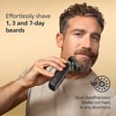 Philips Shaver i9000 Prestige, Wet & Dry Electric Shaver, Dark Slate, with Skin IQ Technology, Triple Lift & Cut System, 360 Rotating Dual SteelPrecision Blades, Quick Clean Pod, Model XP9202/30 - 5
