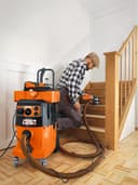 FEIN Dustex 35 MX AC 92032060000 Wet Vacuum Cleaner/Dry Vacuum Cleaner with Integrated Socket, 7.5 m Power Cable, 4 m Suction Hose and 35 Litre Container | 1380 W, 254 mbar - 4