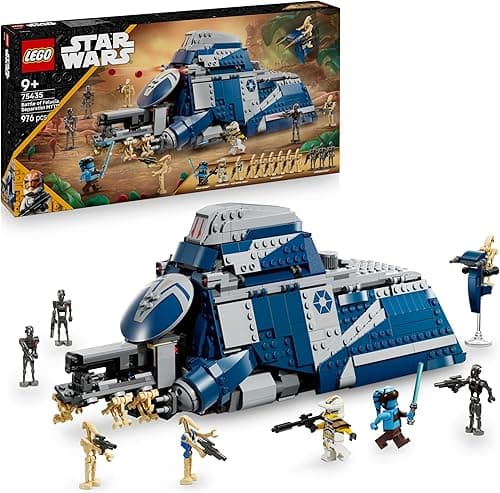 LEGO Star Wars 75435 Battle of Felucia Separatist MTT - Interactive Toy with a Speeder, 2 Minifigures & 10 Droid Figures - Gift for 9+ Year Old Boys & The Clone Wars Fans