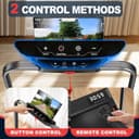 VOWVIT Tapis de Course 4en1 Tapis de Marche Inclinable | Walking Pad 12km/h Pente 7%,2.5HP,Tapis Roulant électrique Pliant,Compact et Portable - 3