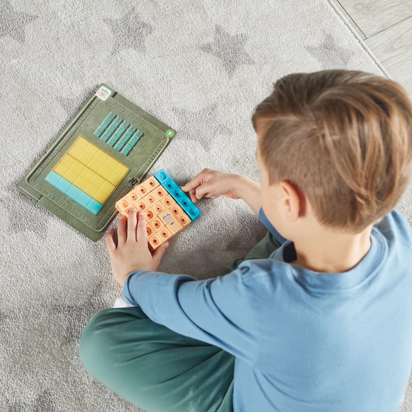 Learning Resources MathLink Cubes Numberblocks 21–30 Activity Set, Toys for 3 Year Old Boys and Girls, 20 Activities Related to the TV Series, Sensory Toys for Autism - 8
