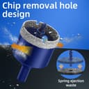 Diamond Hole Saw 110 mm with Centre Drill Hard Brazed Diamond Core Hole Drill Tile Drill Glass Drill for Tiles, Porcelain, Ceramic, Quartzite, Marble, Limestone - 4
