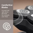 Philips Head Shaver Pro 5000 Series - Skull Shaver for Men and Women, 360° Flexing Head & ComfortCut Blades for Clean Shave, Gentle on Skin, Model HS5980/15 - 4