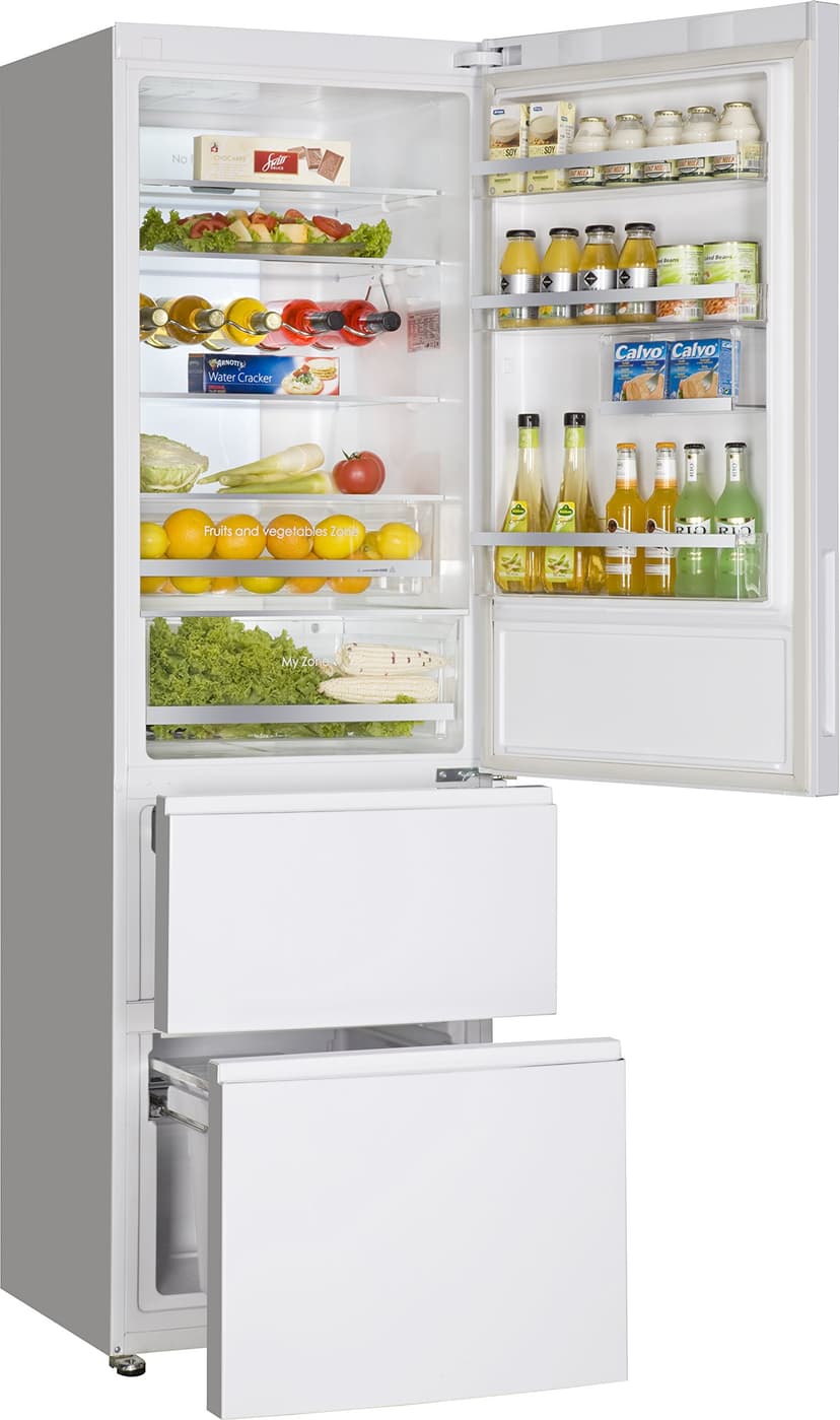 Haier Réfrigérateur/congélateur A2FE735CWJ / A++ / 190 cm de hauteur / 274 kWh/an/réfrigérateur 248 L/congélateur 99 L/tiroir de congélation 3D / blanc - 3