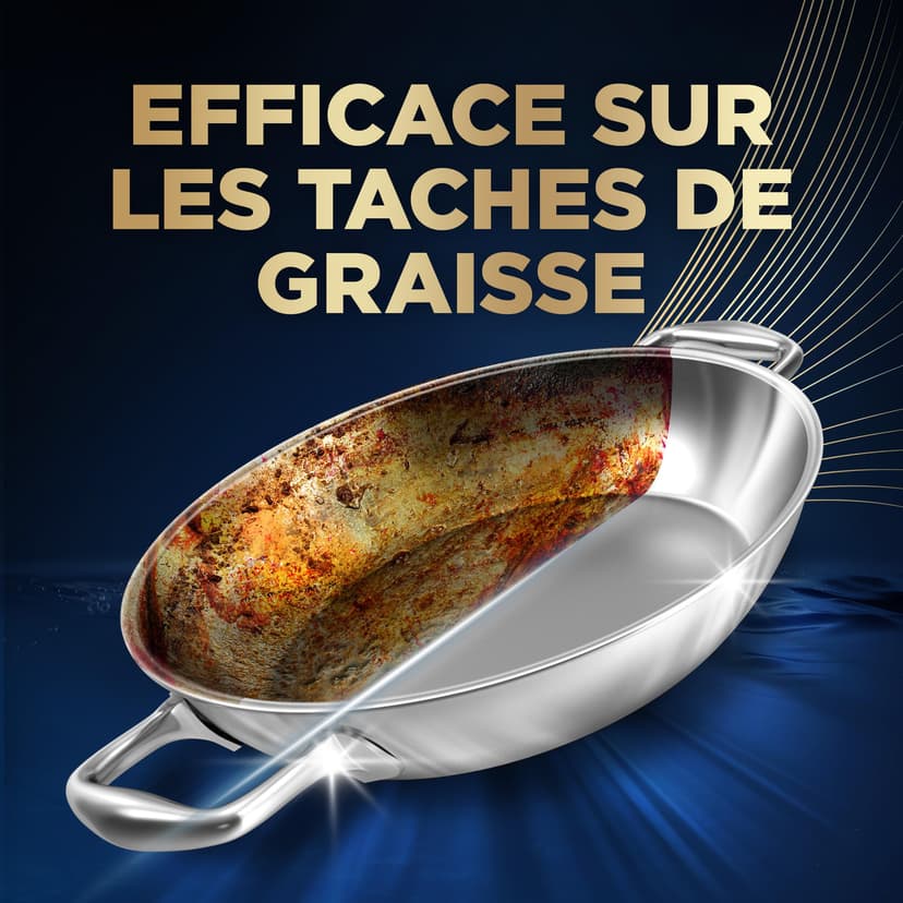 Finish Ultimate Plus Infinity Shine Pastilles Lave-Vaisselle, Propreté Intense & Brillance Étincelante, 146 Capsules - 3