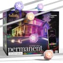 Twinkly Permanent Light - 72 RGB LED String, White Wire, Plug F - 1