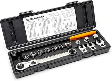 GEARWRENCH 15 Pc. Serpentine Belt Tool Set with Locking F…