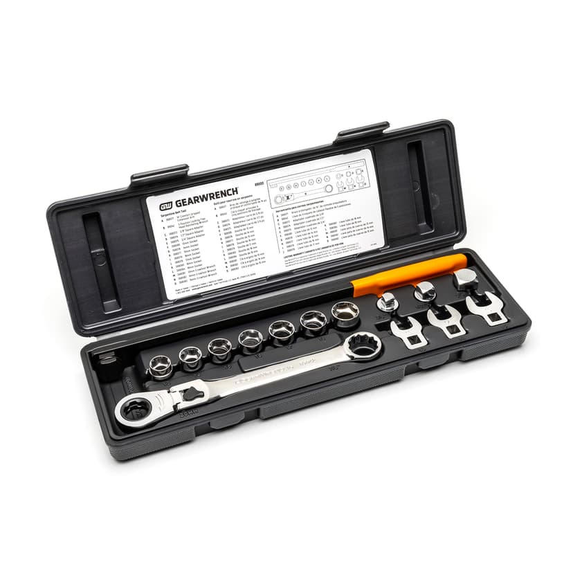 GEARWRENCH 15 Pc. Serpentine Belt Tool Set with Locking F… - 1