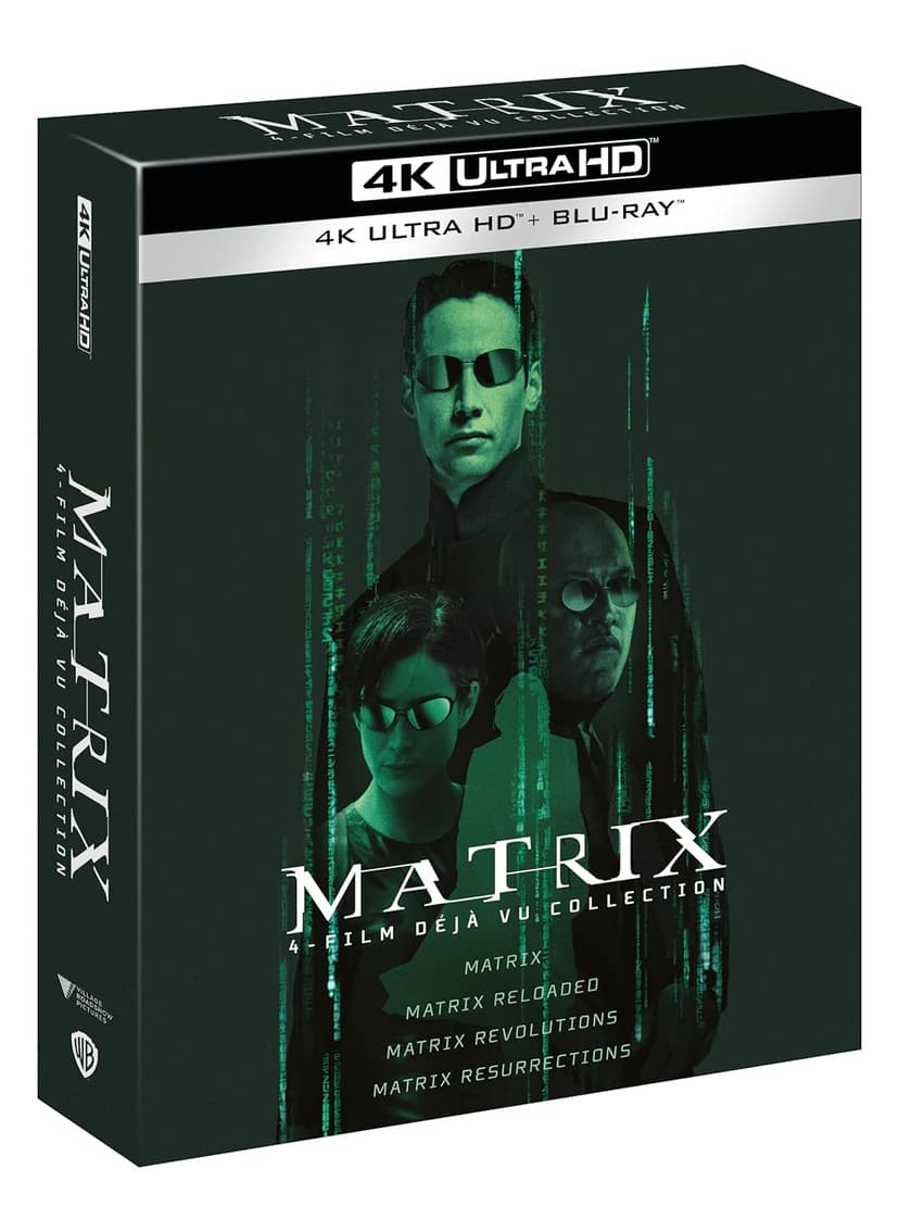 Blu-Ray 4K Uhd Matrix 4 Film Collection (4 x 4K Ultra Hd+4 Blu-Ray) - 1