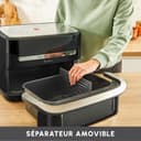 Moulinex Easy Fry Dual Flex, Air Fryer, Large Drawer 9L, Double Zone, Removable Divider, Up to 8 People, 7 Intuitive Programs, EZ9228F0, Black - 6