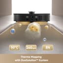 Mova V50 Ultra Complete Robot Vacuum Cleaner and Self-Emptying Scrubber with 24000 Pa Suction, Thermal Floor Wash with DuoSolution System, FlexiRise Navigation and StepMastera System Black - 7
