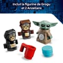 LEGO Star Wars 75445 Anzellan Starship Toy - The Mandalorian and Grogu Model Kit w/ 3 Figures & a Droid Workshop - Birthday Gift for 9+ Year Old Boys, Girls & Fans - 7