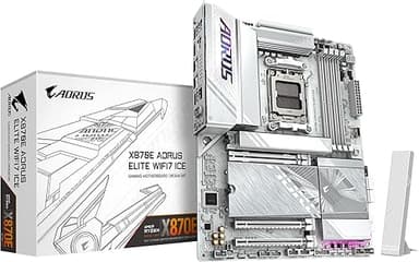 GIGABYTE X870E AORUS ELITE WIFI7 ICE Motherboard - Suppor…
