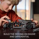 LEGO Technic Koenigsegg Jesko Absolut Grey Hypercar, Race Car Building Toy Set for Boys, Girls & Kids Aged 10 Plus, Buildable Vehicle Model Kit, Introduction to Engineering, Birthday Gift Idea 42173 - 3