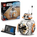 LEGO Star Wars 75452 Droïde Astromécano BB-8 - Maquette de Figurine de Droïde - Jouet de Construction avec Tête Pivotante & Roue - Décoration de Chambre - Cadeau pour Garçon, Fille & Fans dès 10 Ans - 1