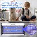 PALONE 4000V Fly Killer Effective Insects Bug Zapper, UV Insect Killer, Hangable Fly Zapper, Electronic Bug Wasp Trap, USB Plug Attracting Mosquito to Zap for Kitchen,Home,Indoor Outdoor Garden Yard - 5