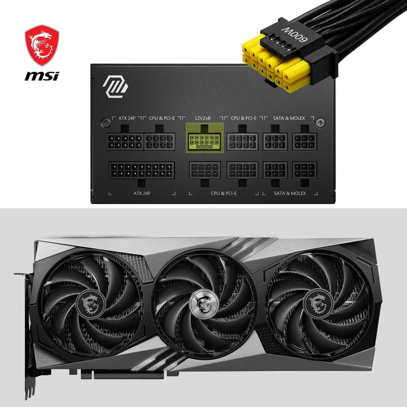 MSI MAG A850GL PCIE5 EU cord - 4