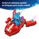 LEGO | Disney Lilo and Stitch Beach House Building Toy with 6 Rooms, Rooftop Observatory, a Spaceship and 5 Minifigures - Birthday Gift for 9+ Year Old Girls, Boys & Fans - 43268 - 4