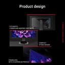 ASUS ROG Strix XG27UCDMG 27" OLED 4K 240Hz 0.03ms G-Sync Gaming Monitor - 6