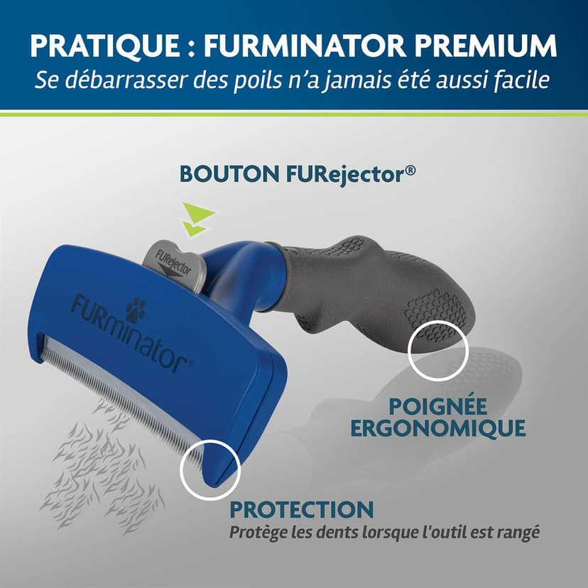 FURminator Outil Undercoat deShedding Chien L Poils longs - 4