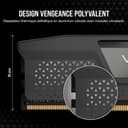 CORSAIR VENGEANCE DDR5 RAM 32GB (2x16GB) Up to 6400MHz CL32 AMD EXPO Intel XMP iCUE Compatible Computer Memory – Grey (CMK32GX5M2B6400Z32) - 5
